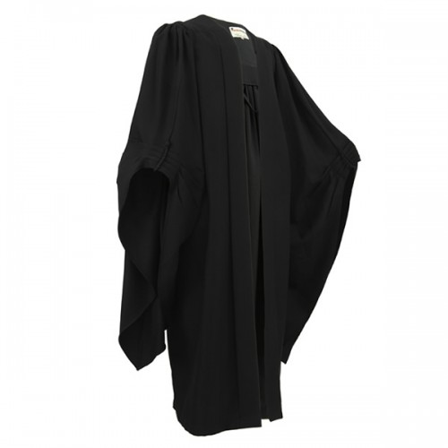 Bachelor Graduation Gown - London, Black