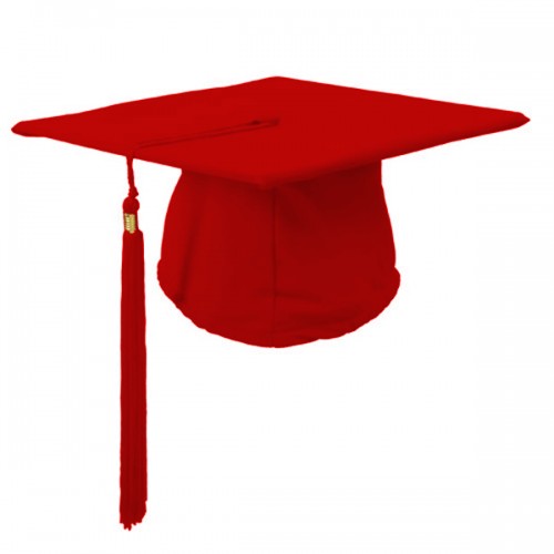 free red graduation cap clipart - photo #40
