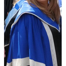 QMUL Gown, Hood and Bonnet with Cord for Doctorate/PhD Level